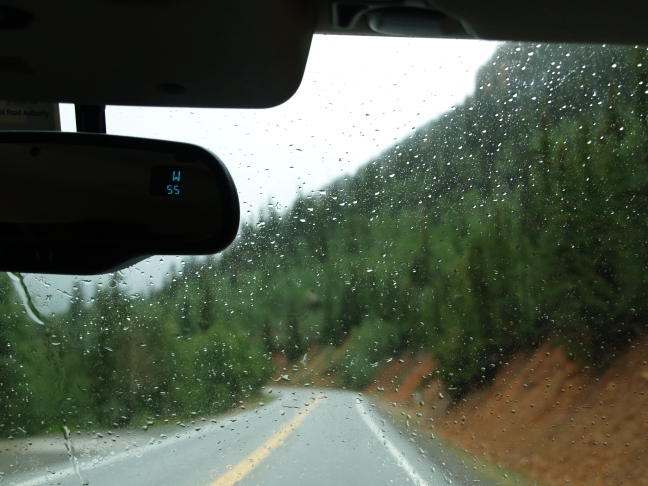 Break from the Heat - A wet and chilly mountain drive from Durango to Ouray, CO